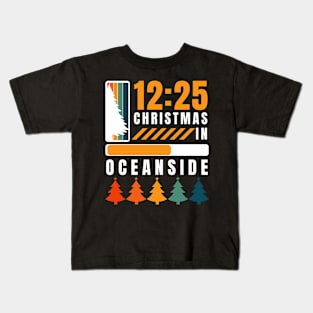 oceanside christmas Kids T-Shirt